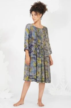 YAVI Alina Silk Dress